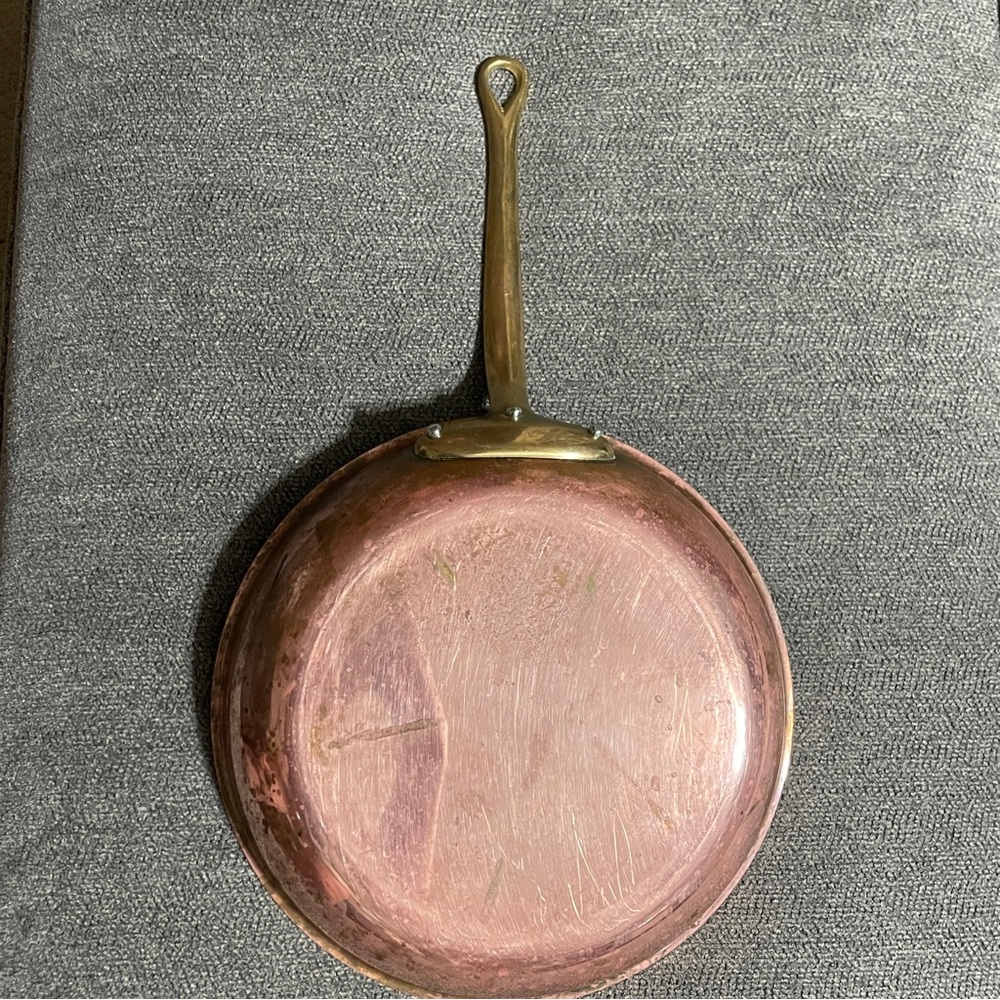 Williams Sonoma France 11.5” Copper Skillet